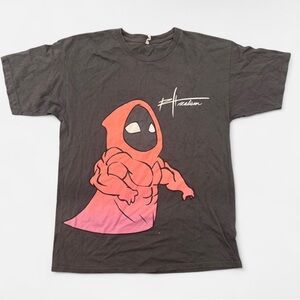 Black and Pink Graphic T-Shirt